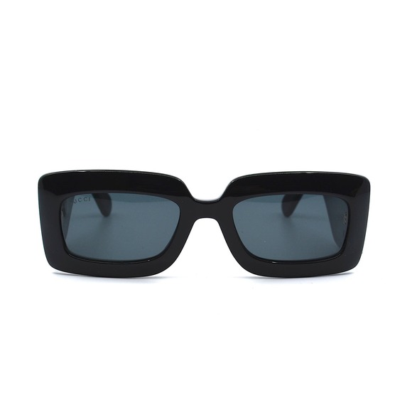 NEW GUCCI GG0811S 001 BLACK GREY AUTHENTIC SUNGLASSES - Picture 3 of 15